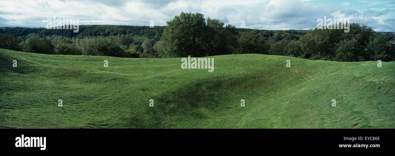 Mount Sandel Fort, Co Derry, Ireland; Iron Age Fort Stock Photo