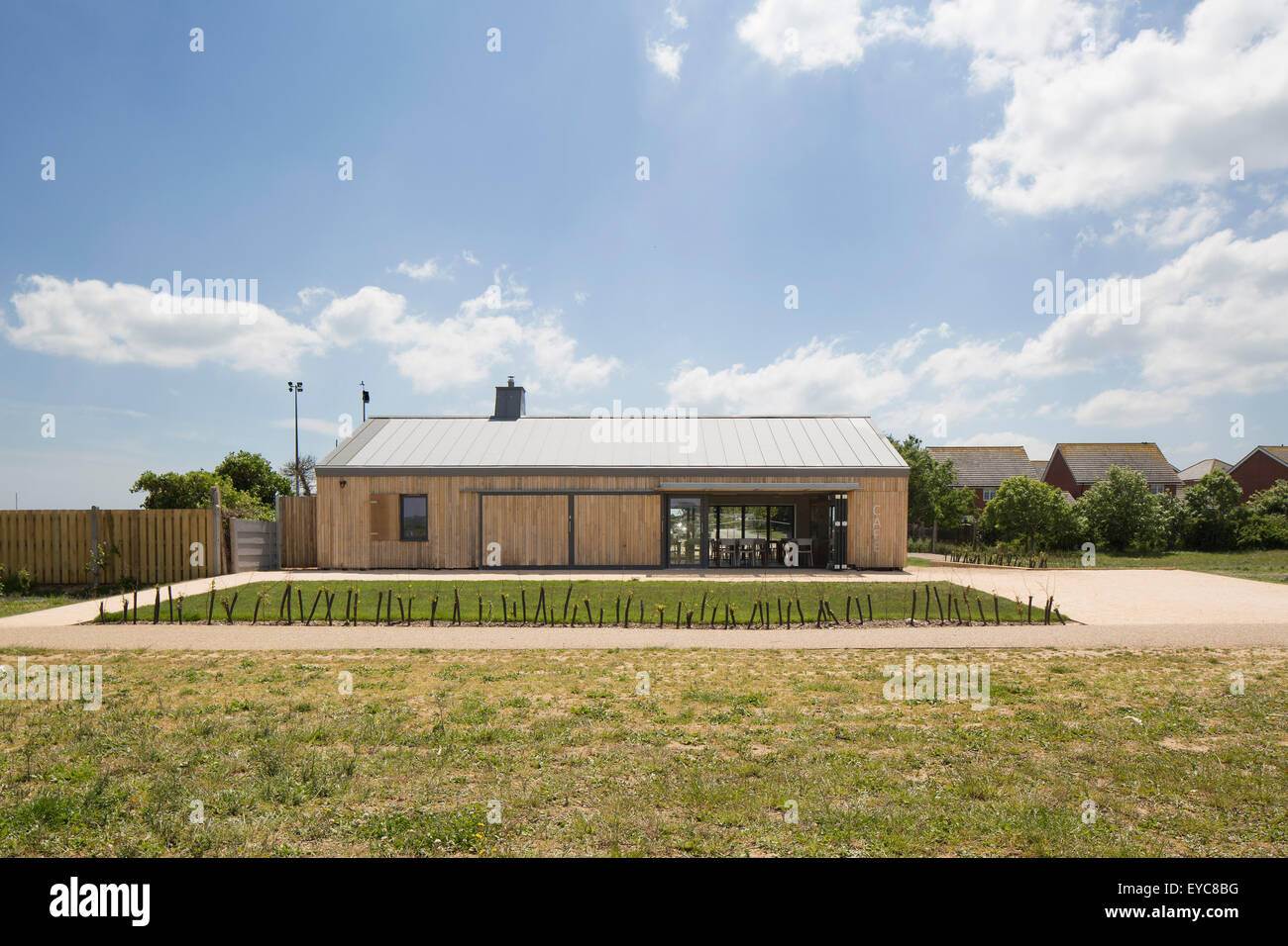 North facade of Cafe. Peacehaven Gateway Cafe, Peacehaven, United