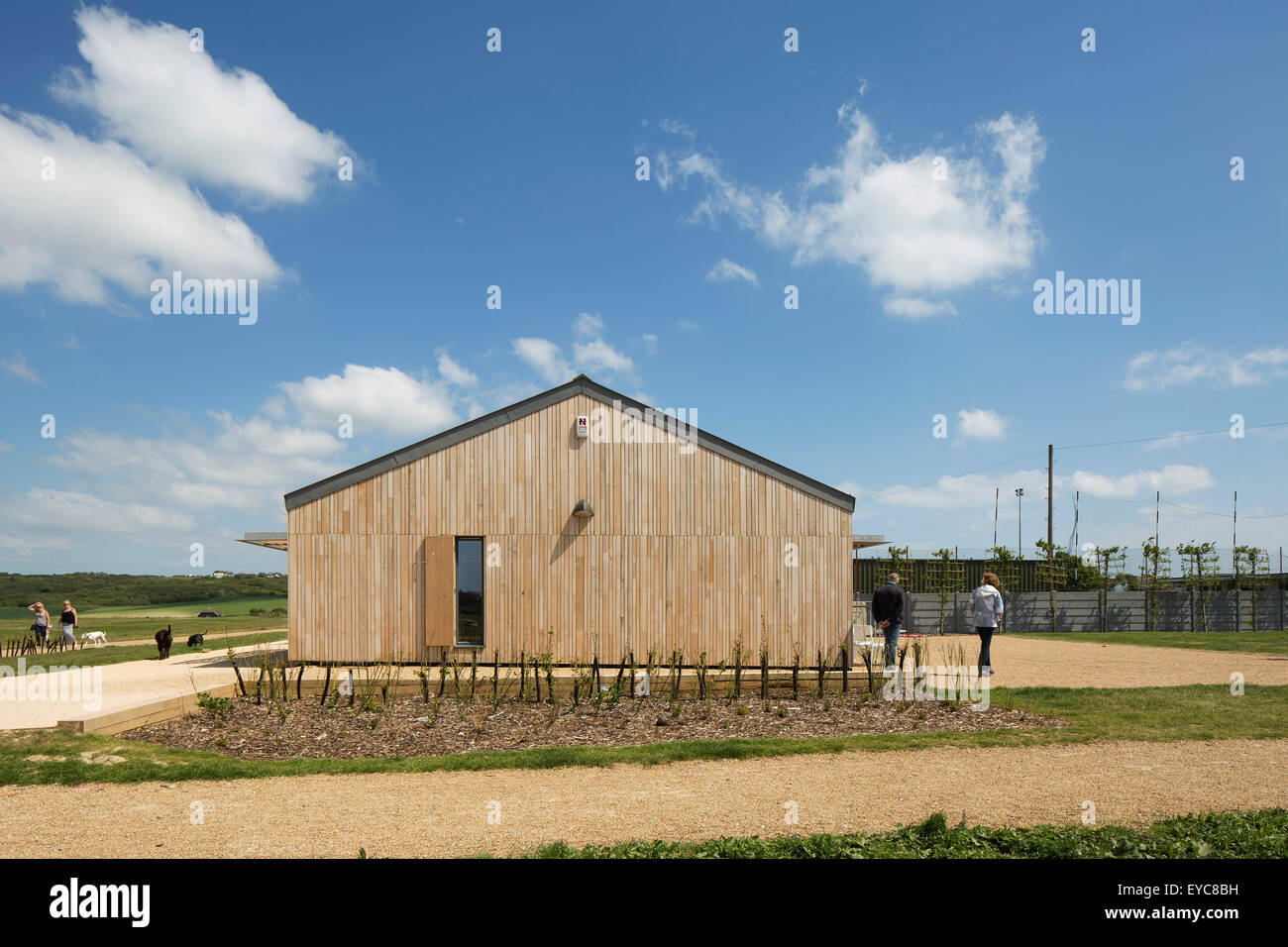 West facade of Cafe. Peacehaven Gateway Cafe, Peacehaven, United