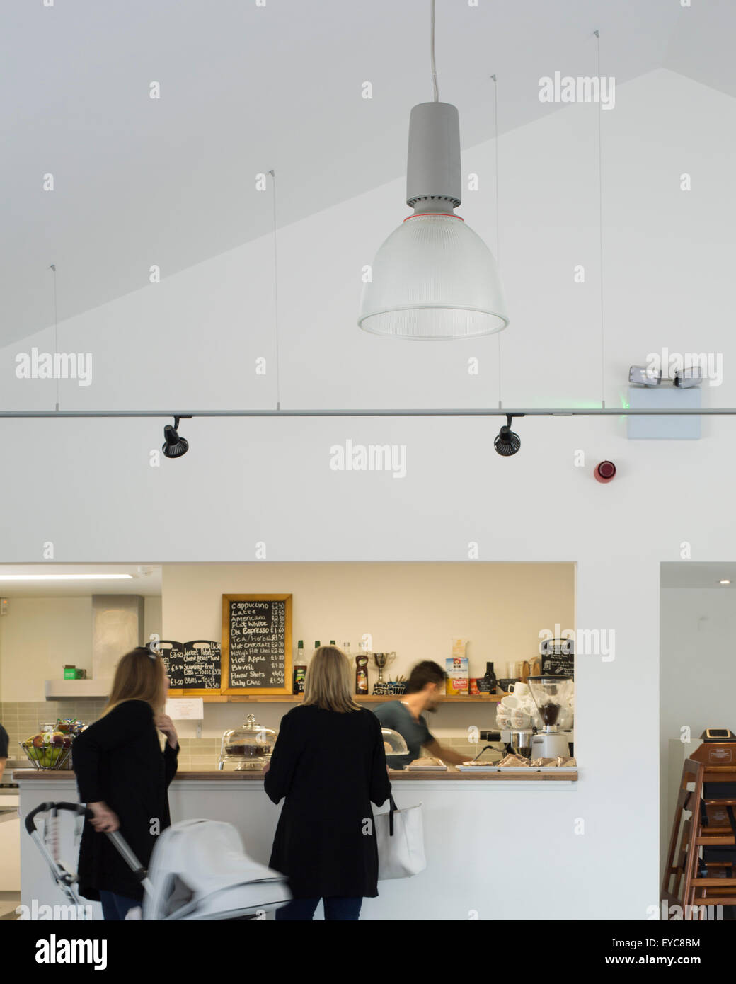 View of Interior of Cafe. Peacehaven Gateway Cafe, Peacehaven, United