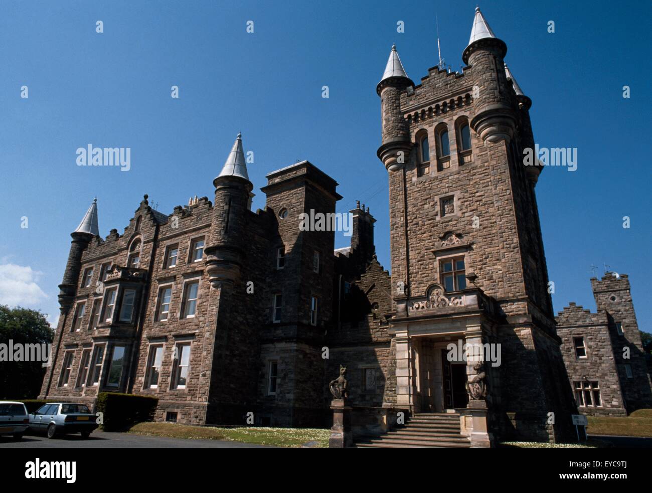Stormont Castle, Belfast, Co Antrim, Ireland; Main Meeting Place Of The Northern Ireland Executive Stock Photo