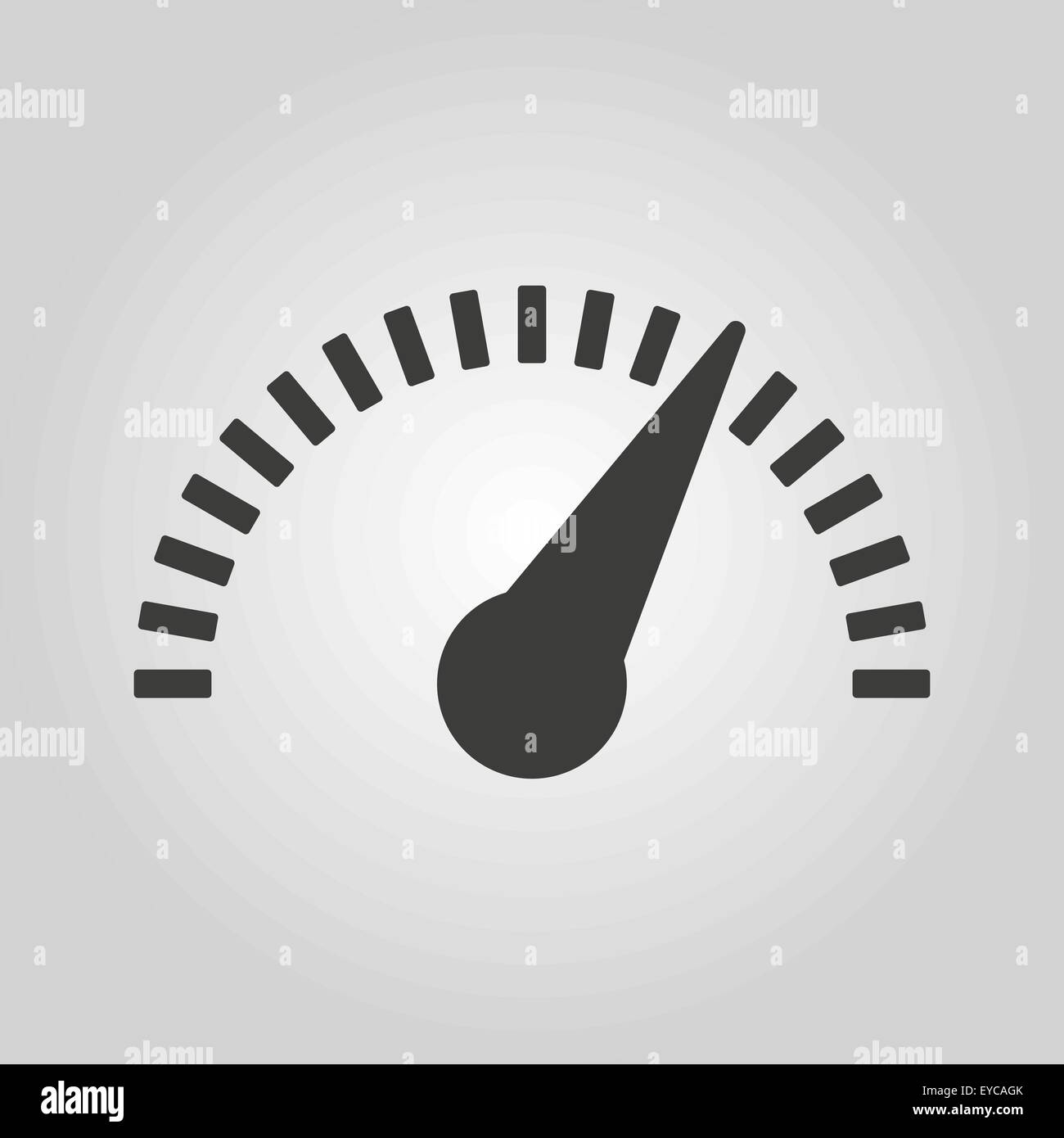 The tachometer, speedometer and indicator icon Stock Vector Image & Art ...