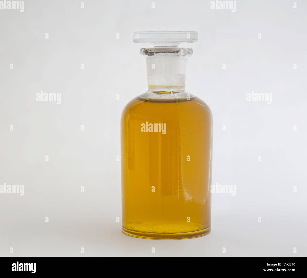 small bottle with olive oil Stock Photo