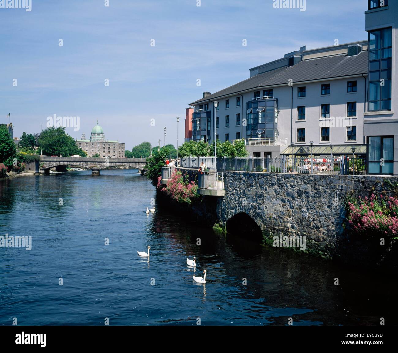 Galway City, River Corrib Stock Photo - Alamy