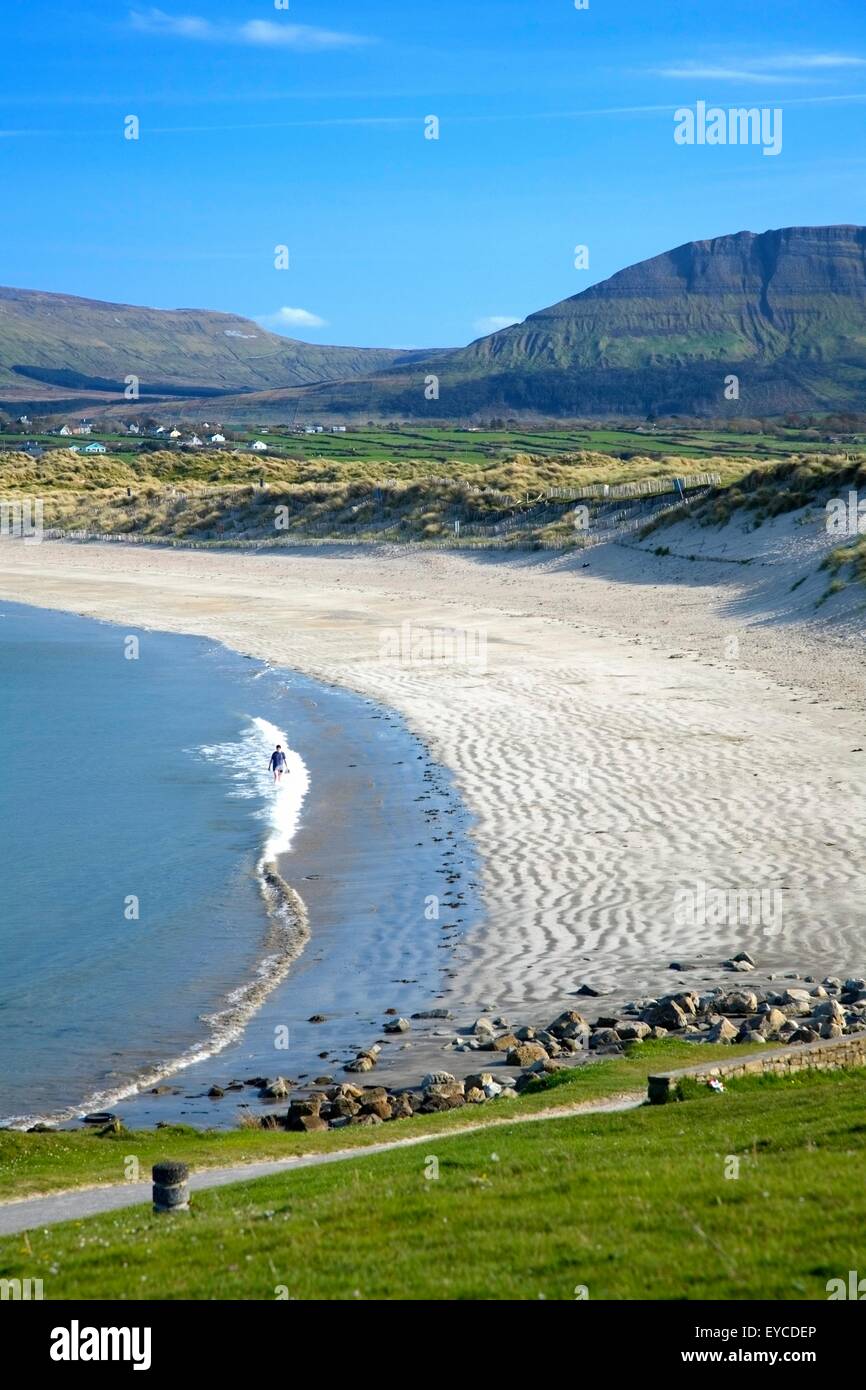 Bunduff Strand, Mullaghmore, Co Sligo, Ireland; Long Beach And Popular