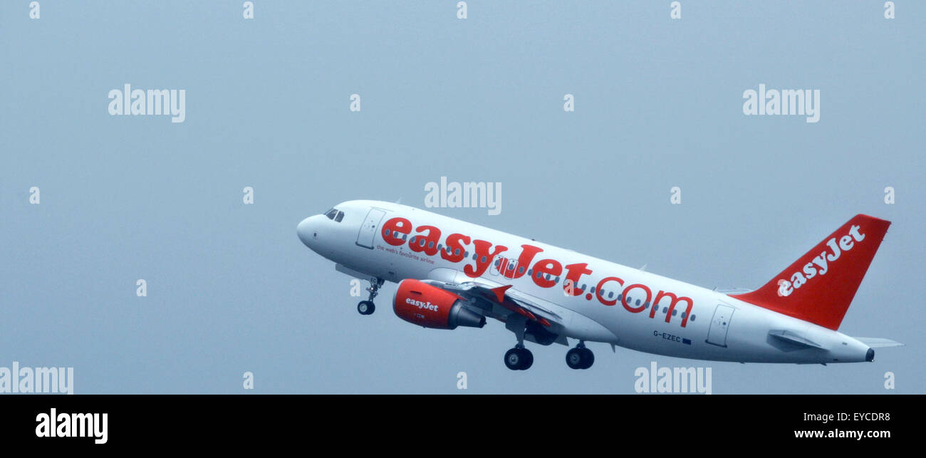 Budget airline EasyJet Stock Photo