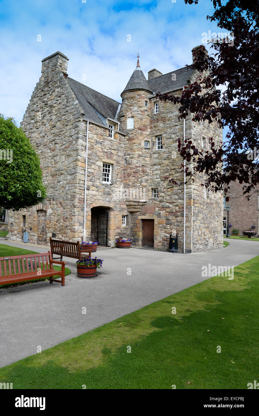Mary Queen of Scots House, Jedburgh in the Scottish Borders Stock Photo