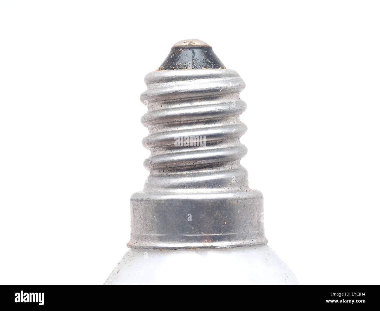 bulb socket on a white background Stock Photo - Alamy