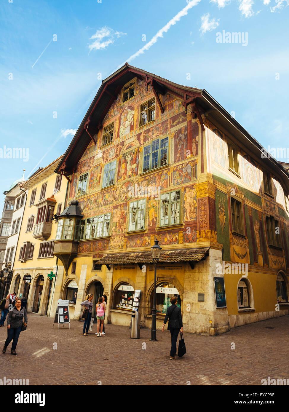 Haus Zum Ritter High Resolution Stock Photography and Images - Alamy