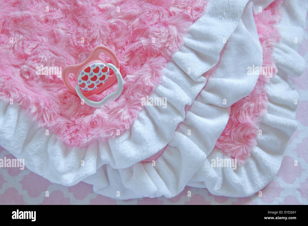 Layette for newborn baby girl Stock Photo Alamy