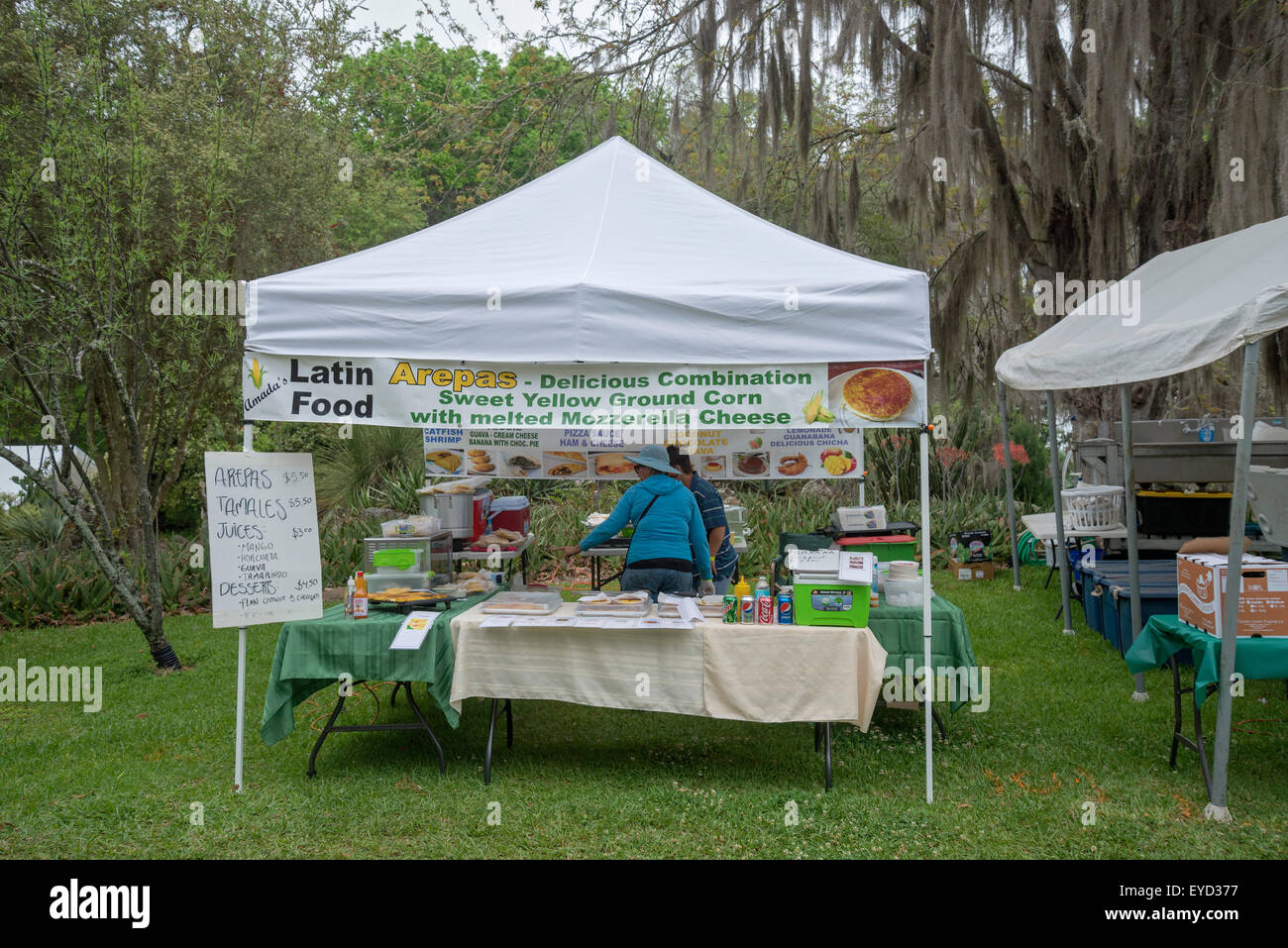 Kanapaha Spring Garden Festival in Gainesville Florida Stock Photo Alamy