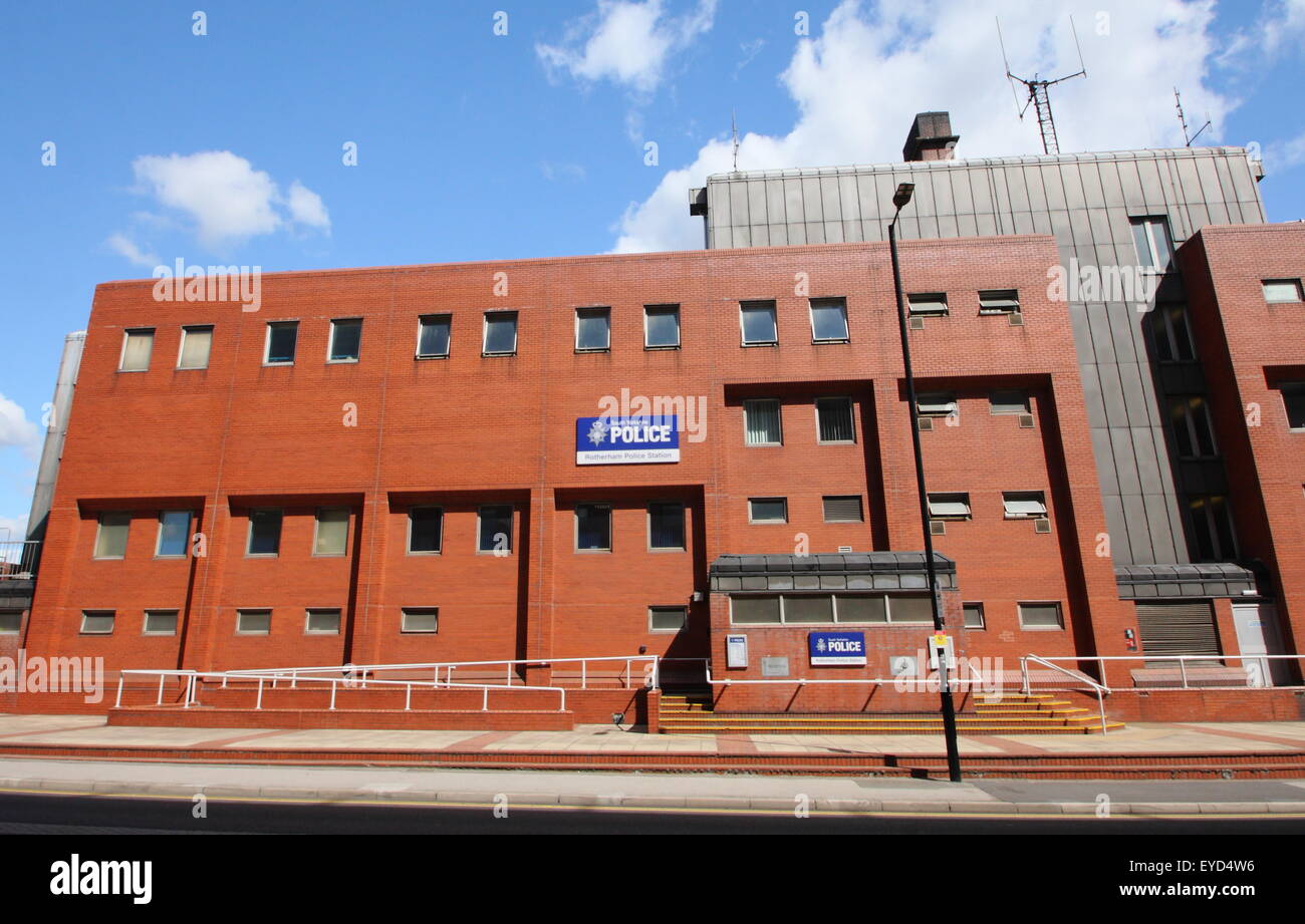 Rotherham police station, Main Street, South yorkshire, England UK