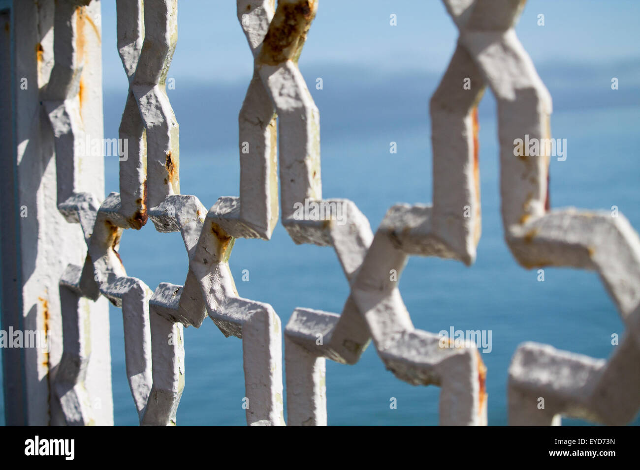 Rusty rail railing hi-res stock photography and images - Alamy