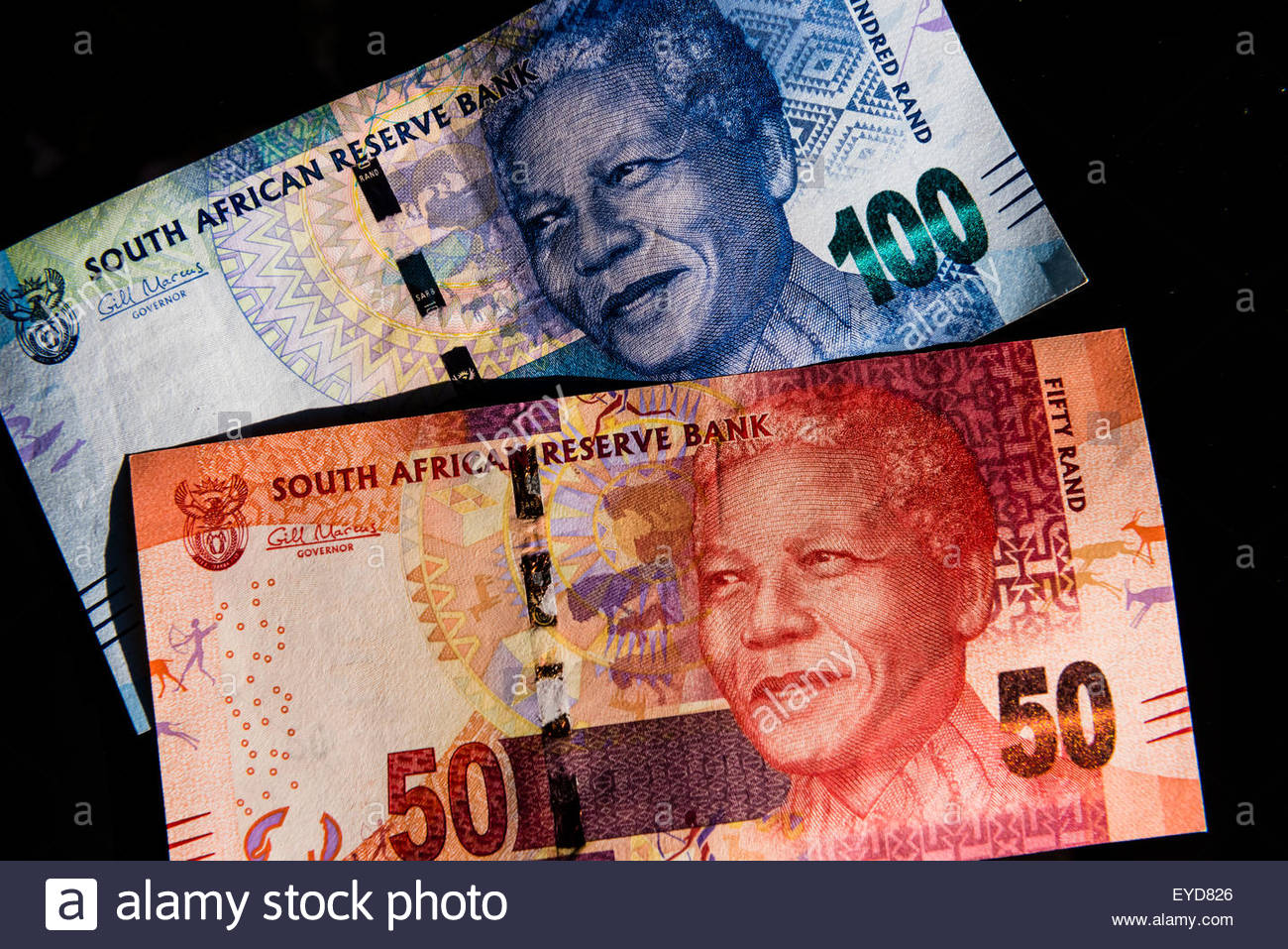 South African Money Notes Stock Photos & South African Money Notes