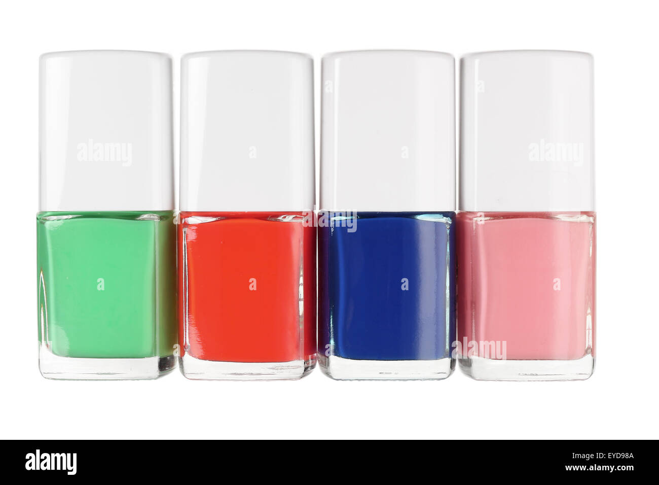 Bottles of Nail Polish Stock Photo Alamy