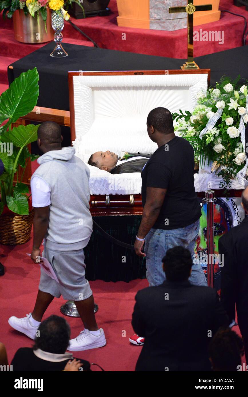 Funeral for slain rapper Chinx at A.M.E Cathedral and Conference Center