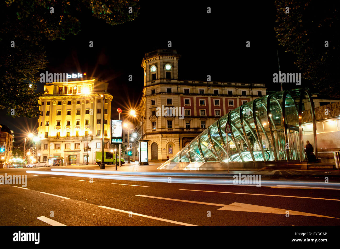 Underground Entrance Known As Fosteritos, Bilbao, Basque Country, Spain ...