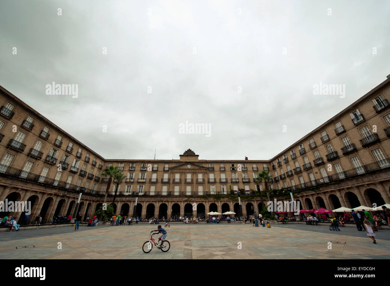Real Academia De La Lengua Vasca In Plaza Nueva, Bilbao, Basque Country