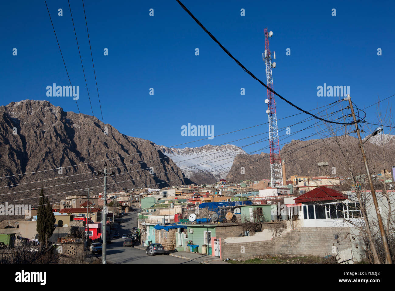 Details Of The Hilltop Village Of Amadiya, Iraqi Kurdistan, Iraq Stock Photo