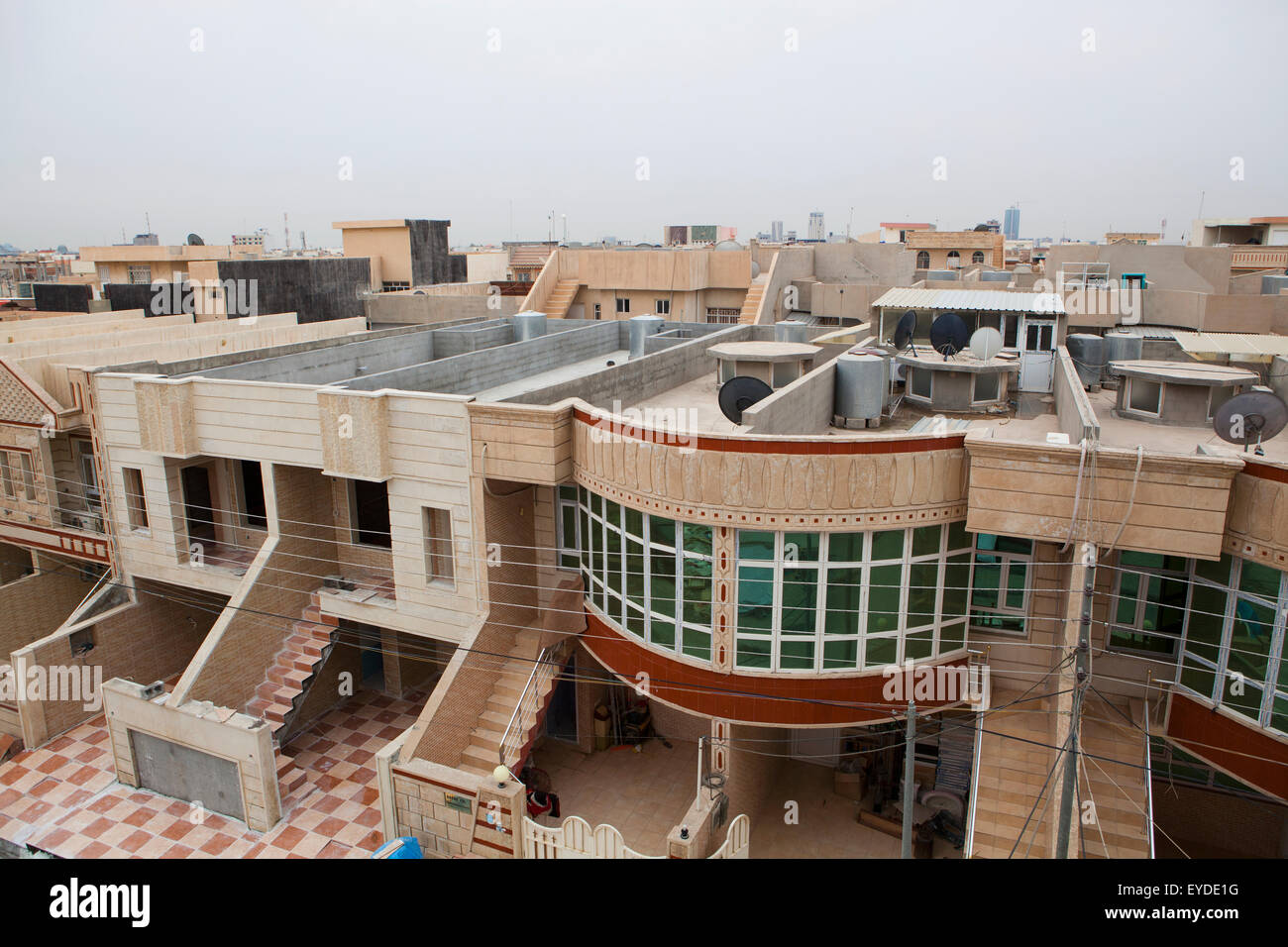 Modern Buildings In Erbil, Iraqi Kurdistan, Iraq Stock Photo