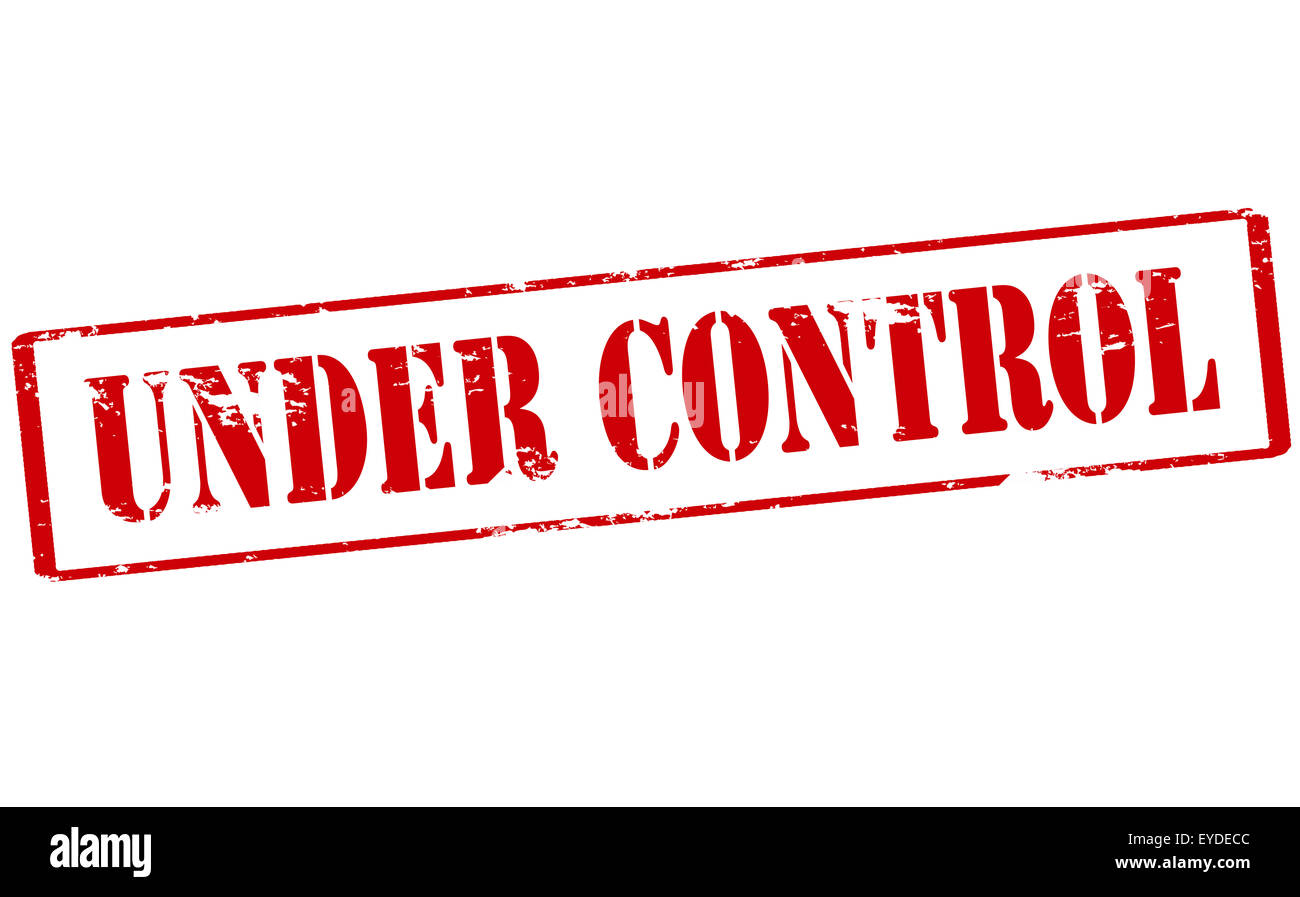 We under control. We under control