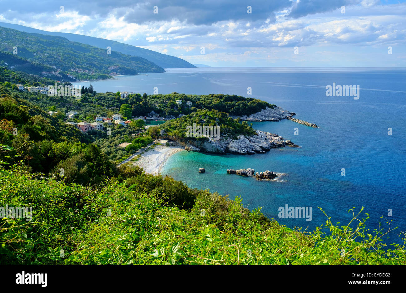 ntamouchari pelion peninsula coastline greece Stock Photo Alamy