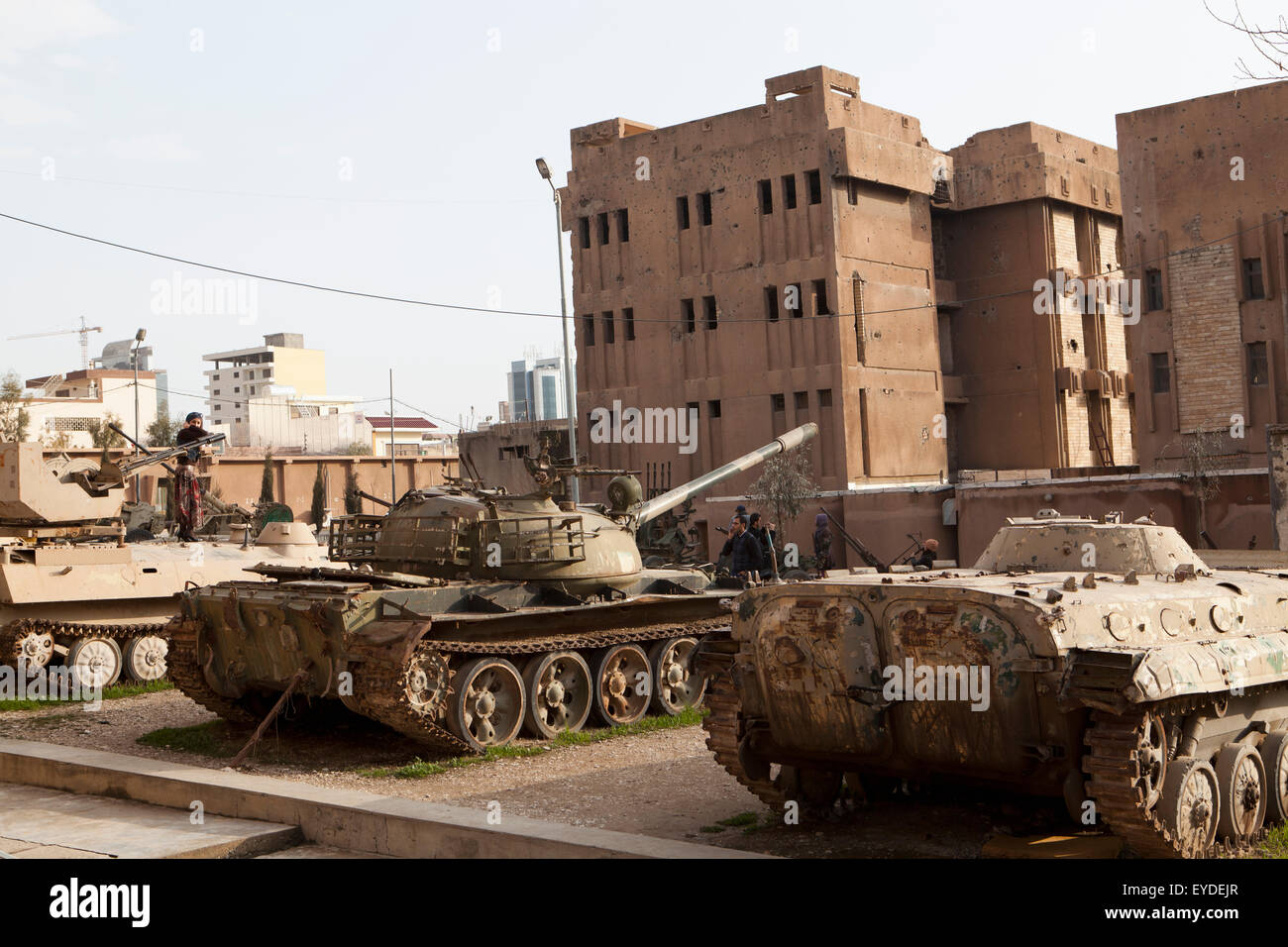 The Amna Suraka (Red Security) Museum In Iraq Stock Photo