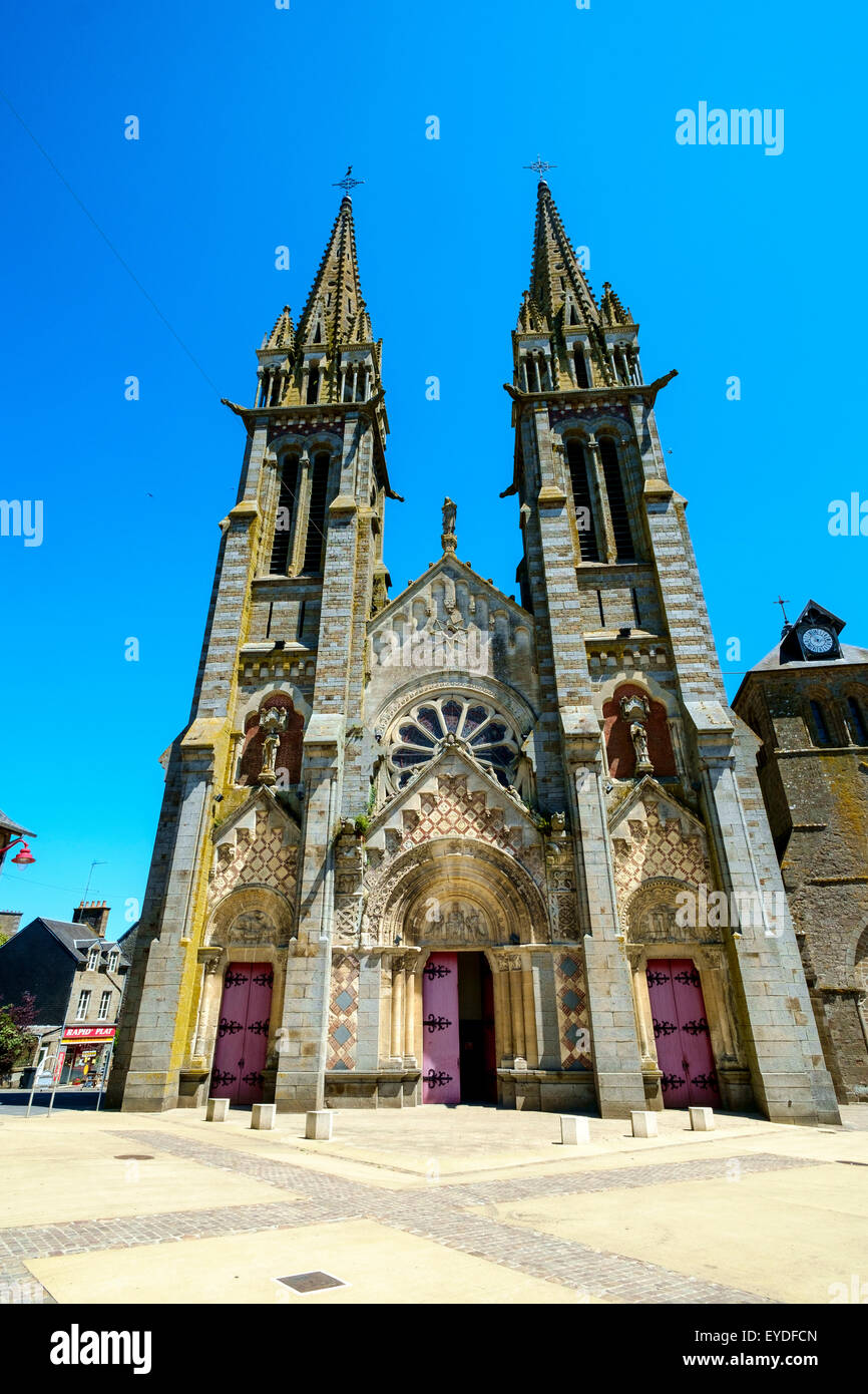 Notre-Dame de la Ferté-Macé, Lower Normandy, France Stock Photo
