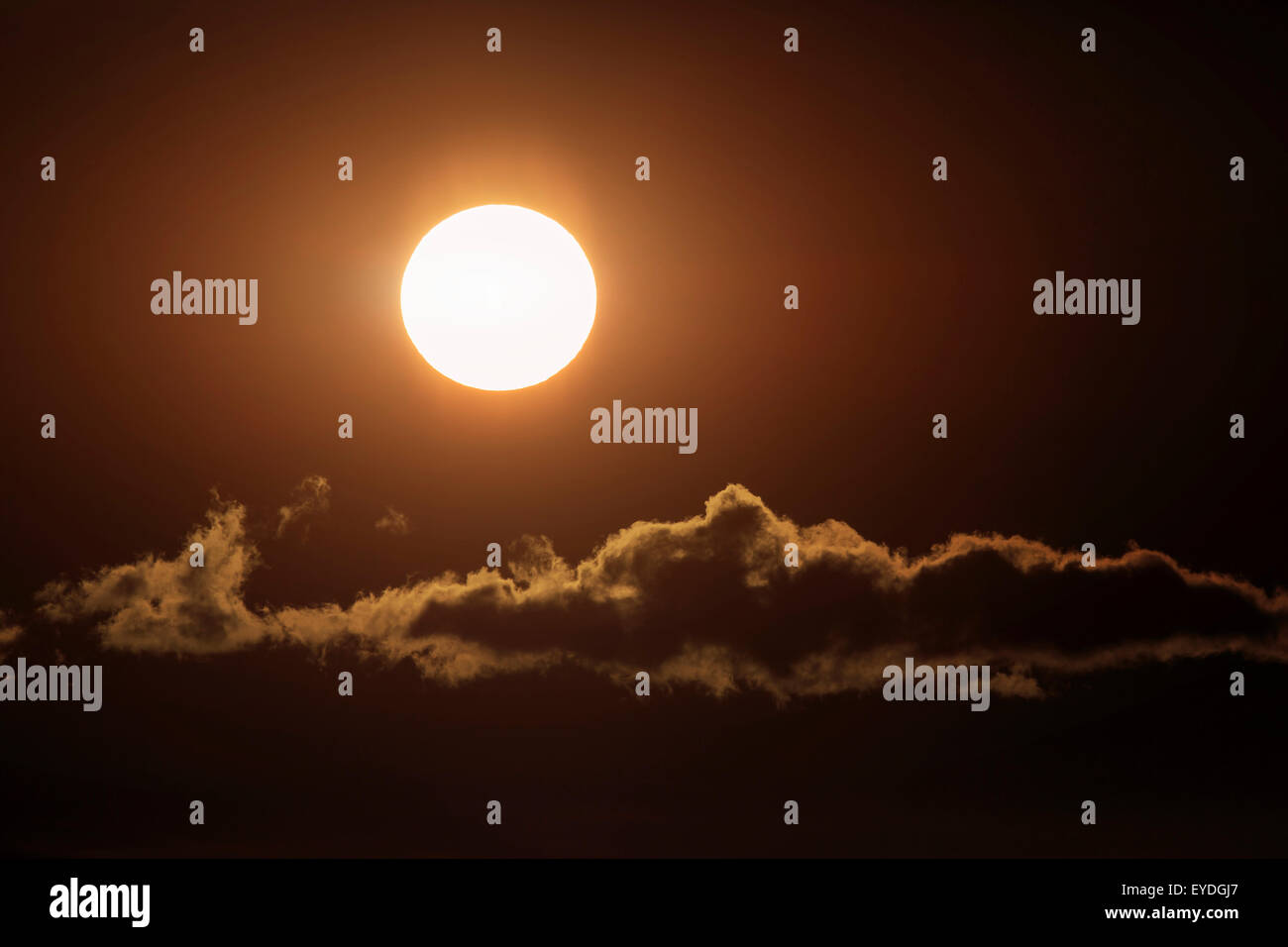 Blazing sun in space hi-res stock photography and images - Alamy