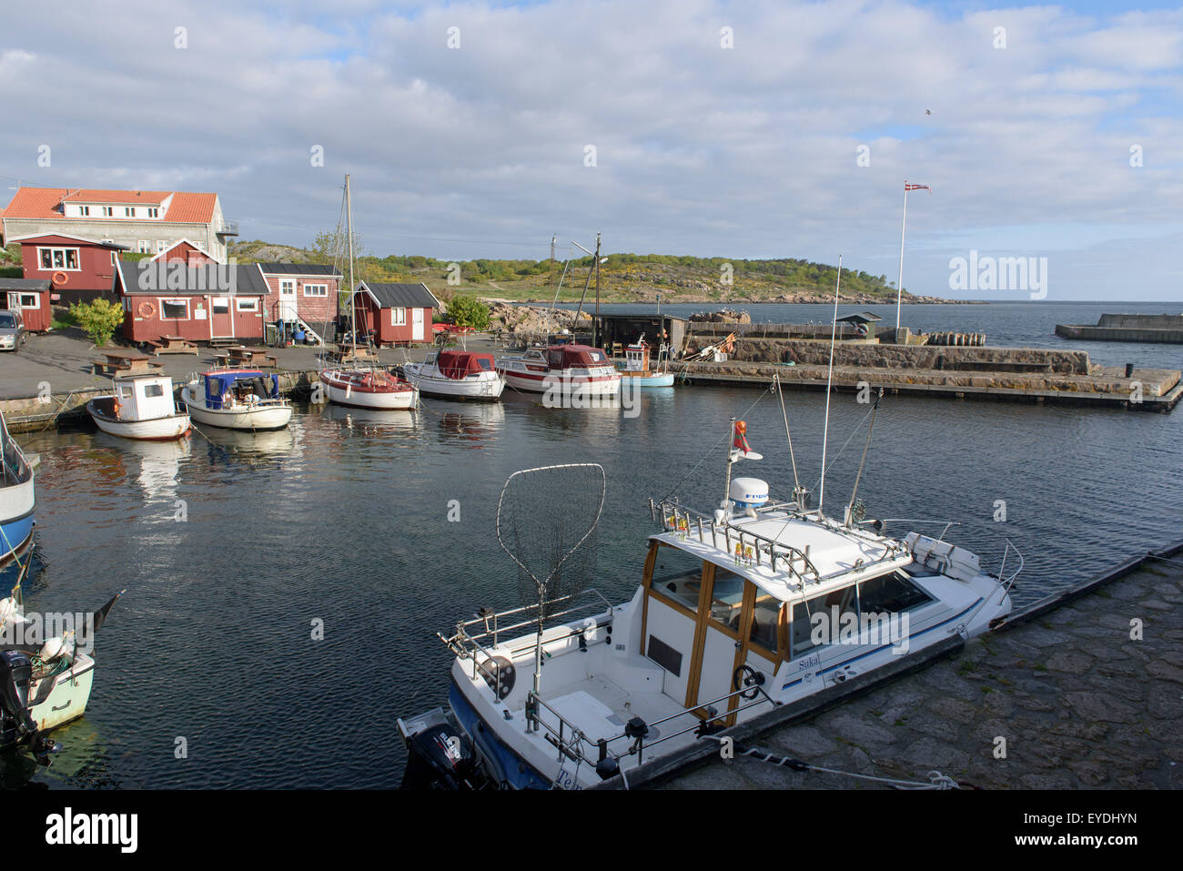 Port of Sandvig, Isle of Bornholm, Denmark Stock Photo Alamy
