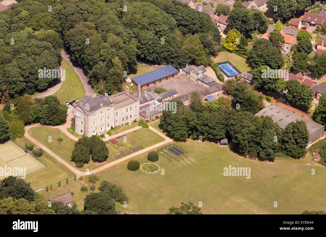 Moreton Hall Prep School in Bury St Edmunds, Suffolk, UK Stock Photo