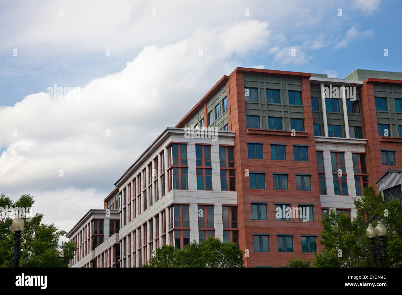 Apartment buildings in Washington DC Stock Photo Alamy