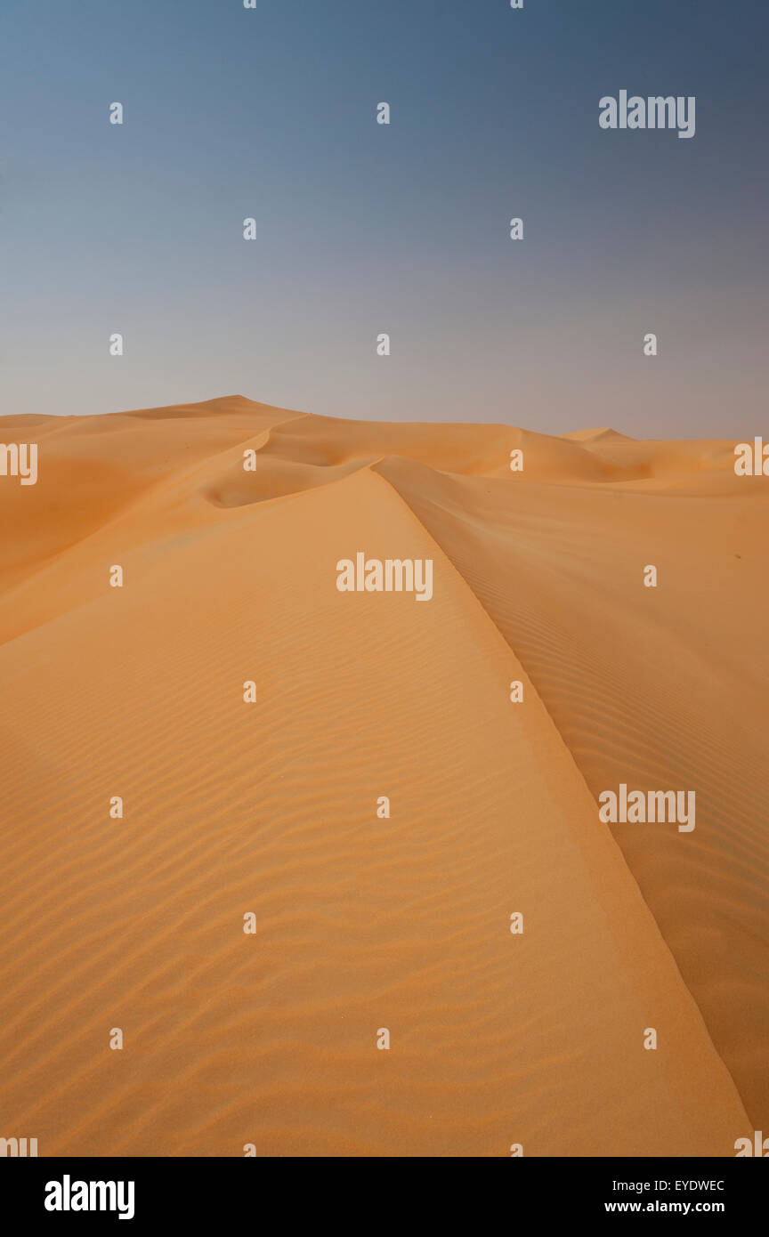 Sand Dunesliwa, Abu Dhabi, Uae Stock Photo