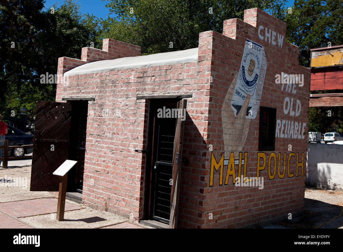 Old City Jail, Pioneer Museum, Paso Robles, California, United States of America Stock Photo