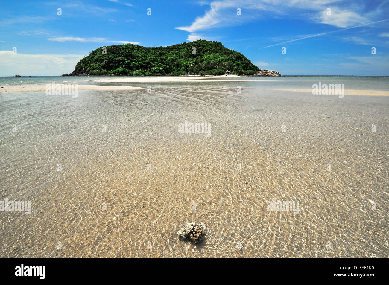 Water Beach in Koh Phangan, Koh Ma, Thailand, Asia. Stock Photo