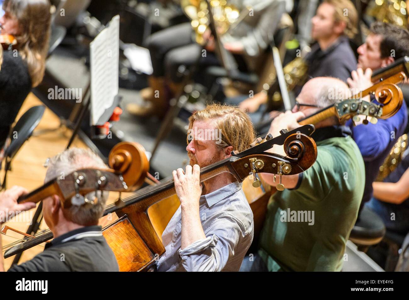 Sydney, Australia. 28th July, 2015. The Australian World Orchestra