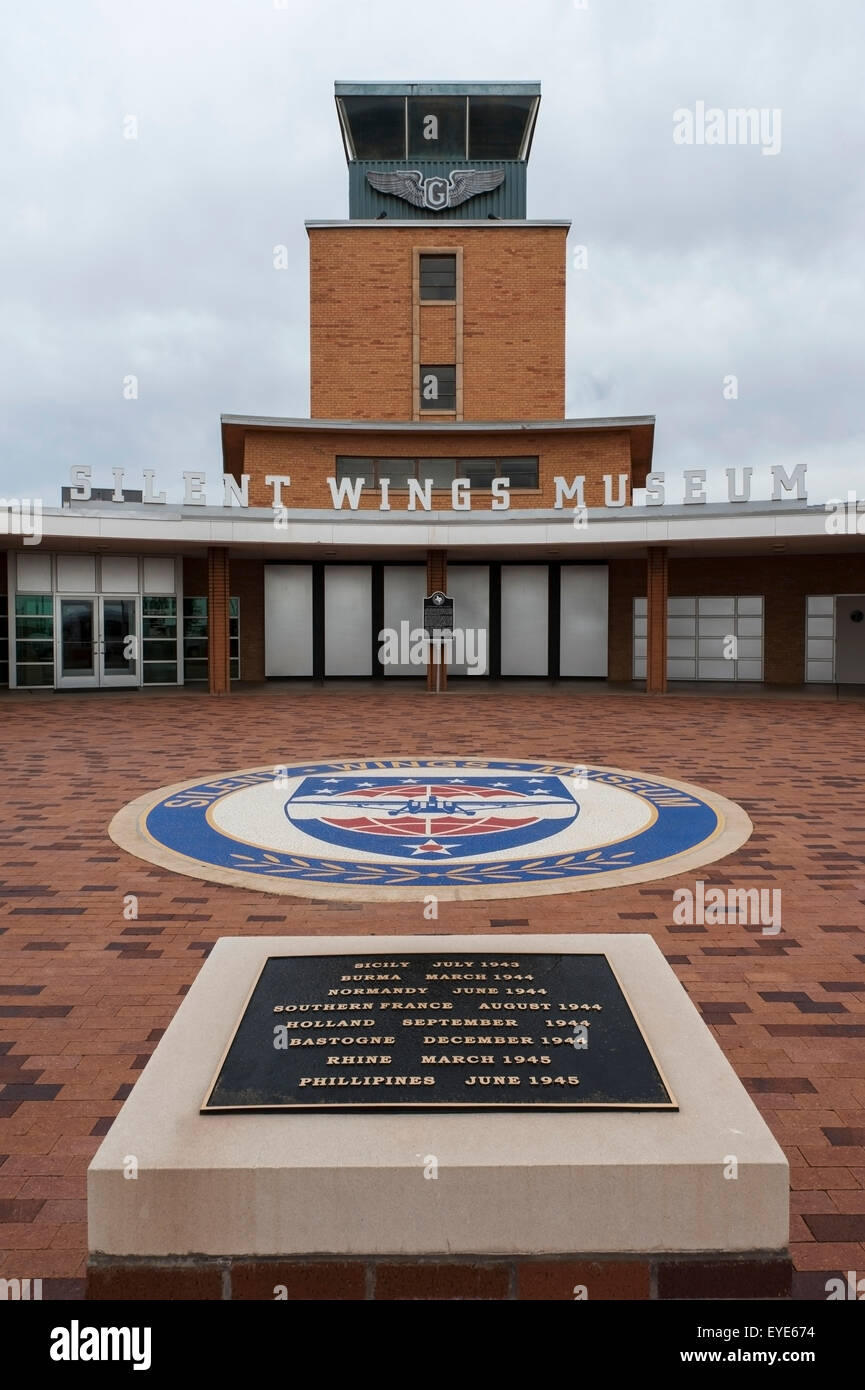 Silent Wings Museum, A Public Institution, Lubbock, Texas, Usa Stock