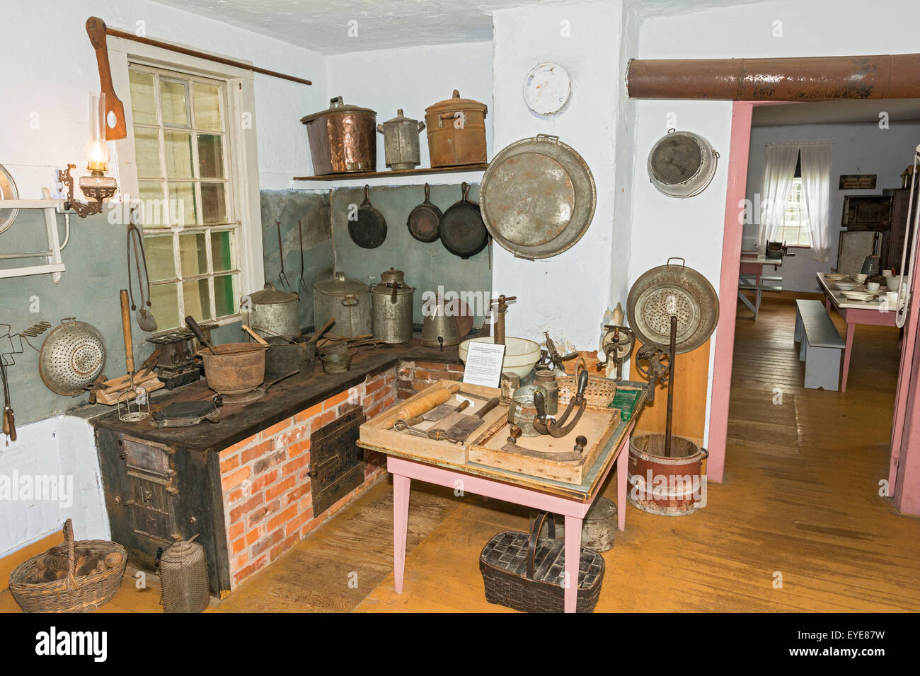 Iowa, Amana Colonies, Middle Amana, Communal Kitchen, operated 1863