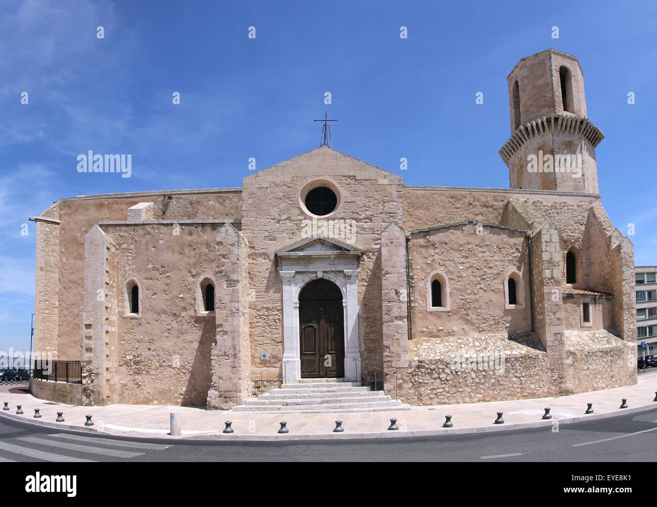 Historic church Saint Laurent in Marseille, France Stock Photo