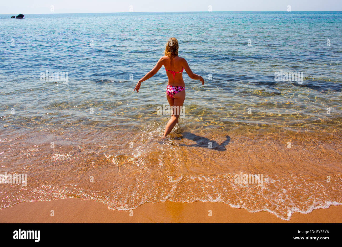 Greek woman bikini hires stock photography and images Alamy
