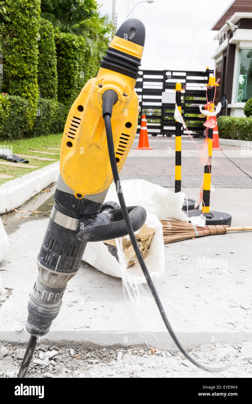 Construction jackhammer hires stock photography and images Alamy