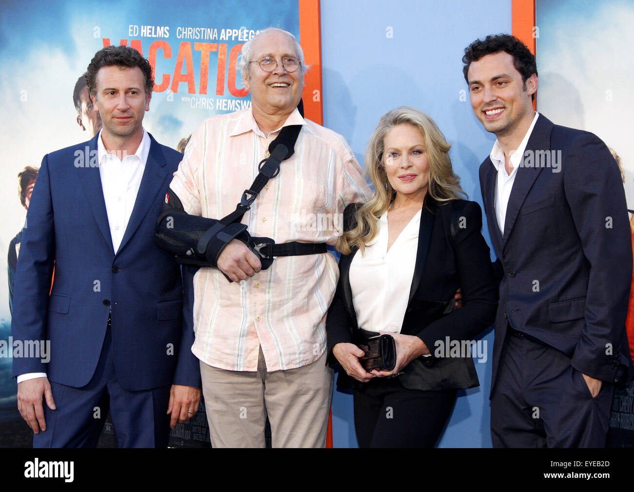 Jonathan Goldstein, John Francis Daley, Chevy Chase and Beverly D