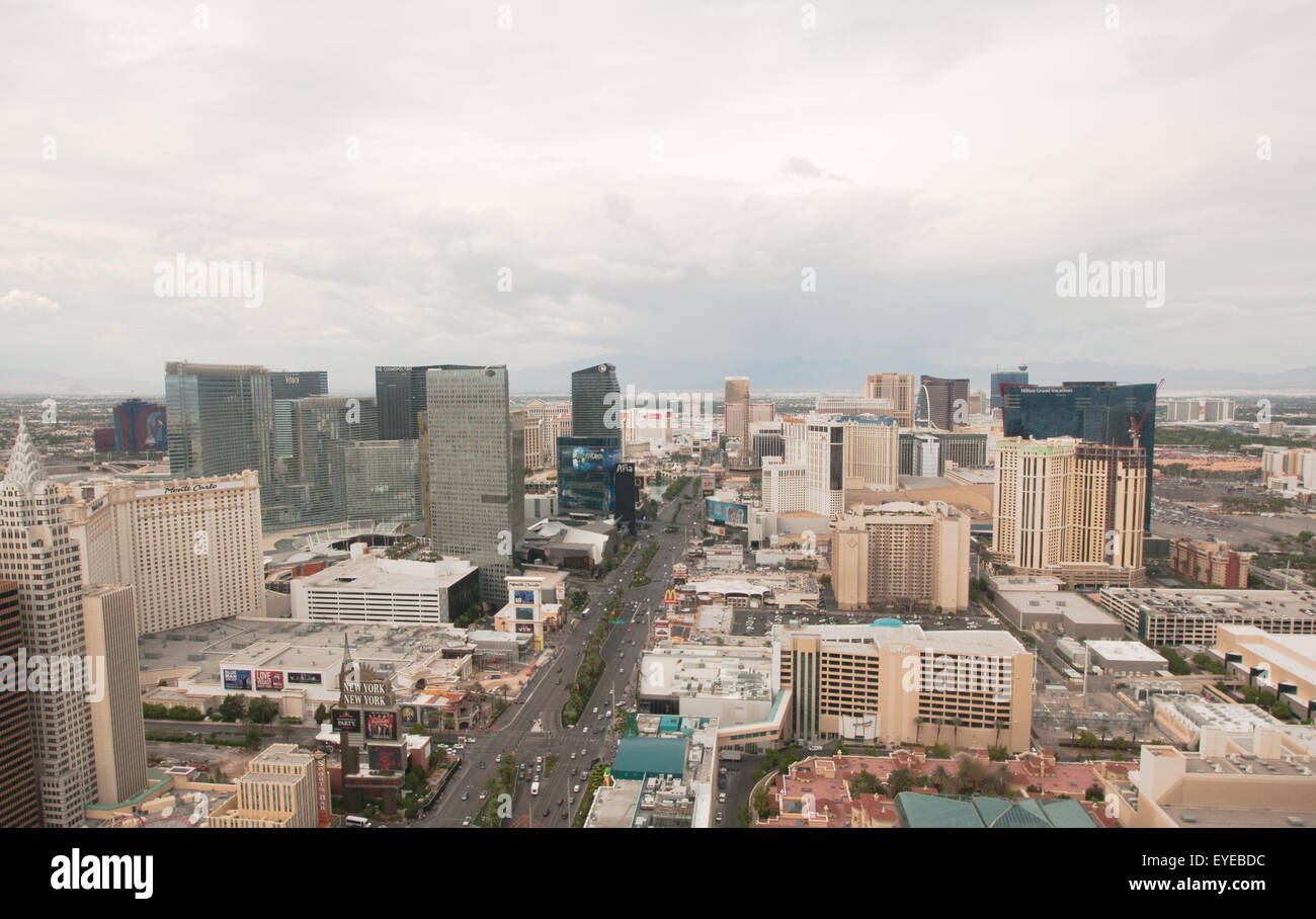 Las vegas skyline panorama hi-res stock photography and images - Alamy