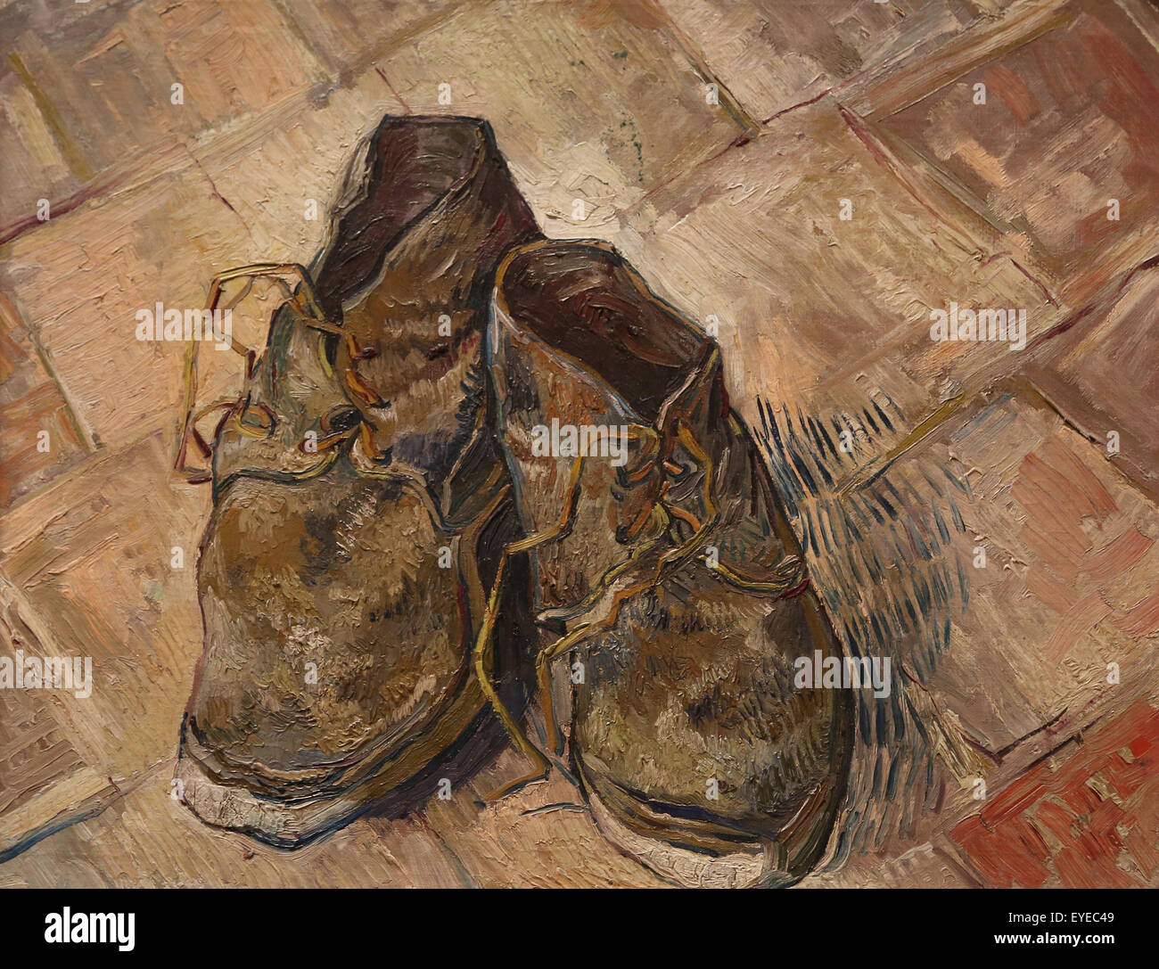 Vincent van Gogh (1853-1890). Dutch painter. Shoes, 1888. Oil on canvas. Metropolitan Museum of Art. NY. USA. Post-Impressionism Stock Photo