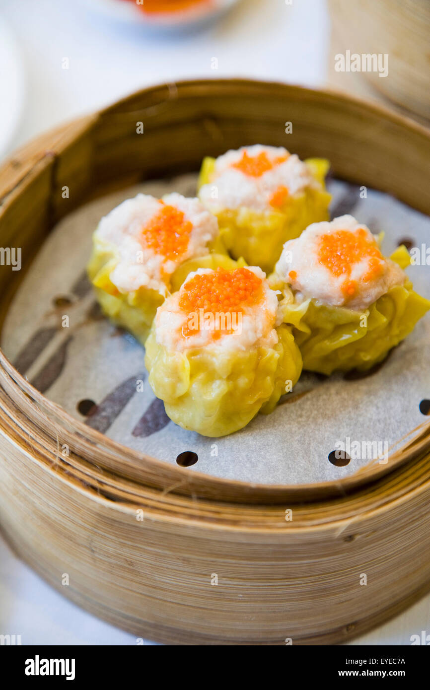 China, Hong Kong, Kowloon, Chinese restaurant Dim Sum; Mong Kok Stock Photo Alamy