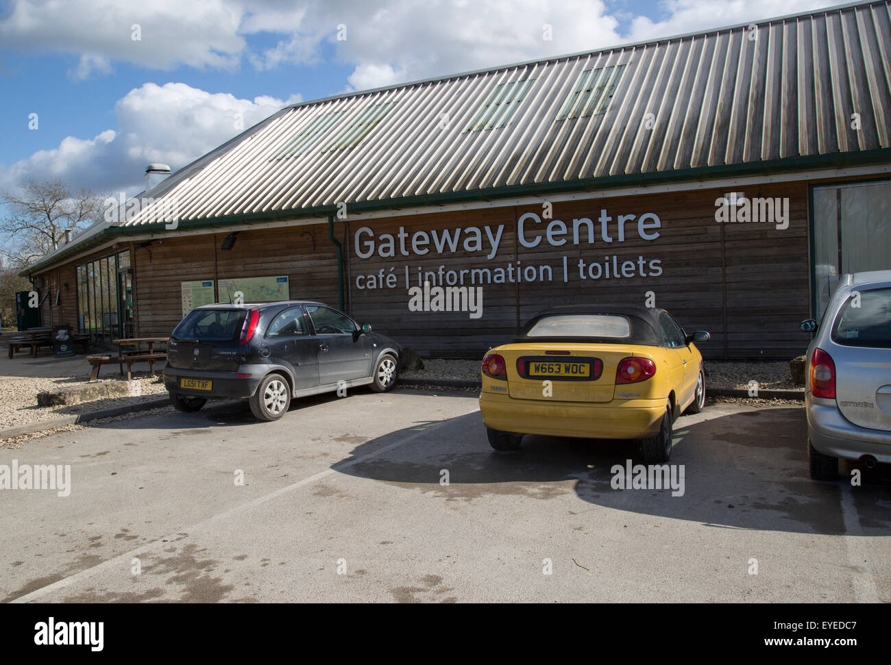 Gateway Centre, Cotswold water park, Cerney Wick, Cirencester, Gloucestershire, England, UK Stock Photo