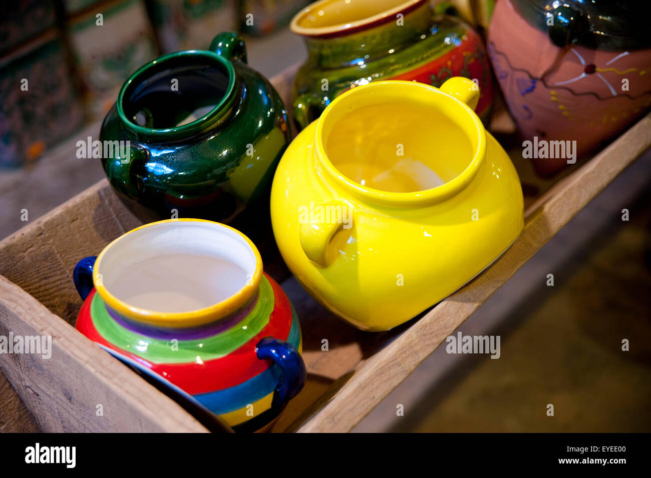 Crafts For Sale At Alfareria Ferran Segarra, Miravet, Tarragona, Spain