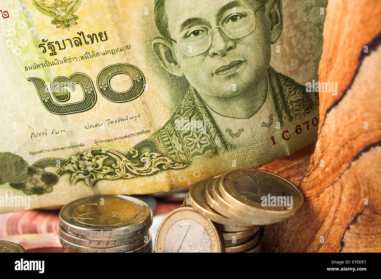 Money thai baht bill hi-res stock photography and images - Alamy