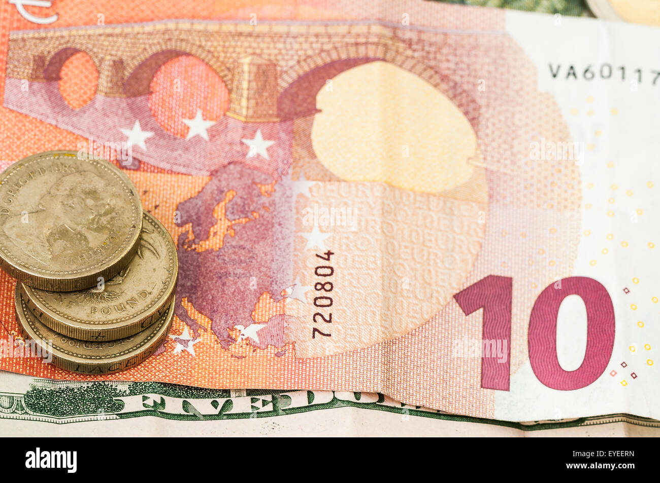 Ten euro bill hi-res stock photography and images - Alamy