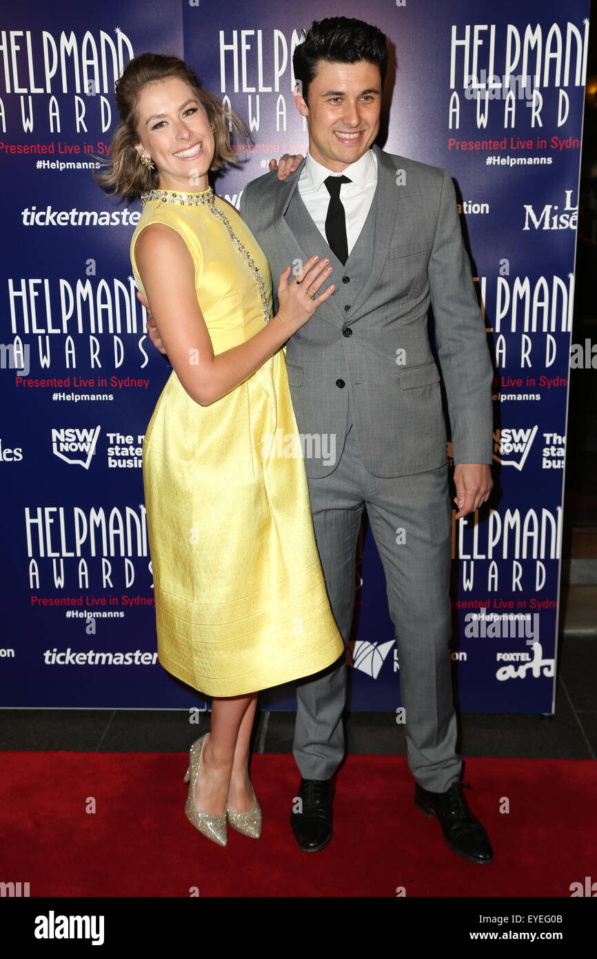 Sydney, Australia. 27 July 2015. Amy Lehpamer arrives on the red carpet